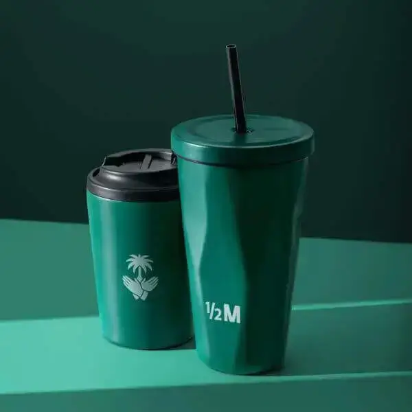 مق هاف مليون - السر وراء الكوب الذي خطف قلوب السعوديين! 💚 12 كوب الفزعة هاف مليون يوم الوطني